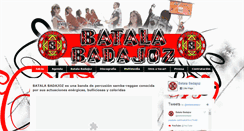 Desktop Screenshot of batalabadajoz.com